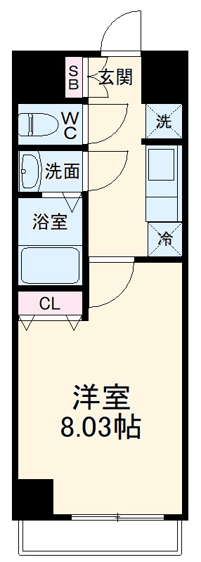 リュミエール東山田の間取り