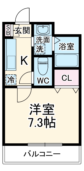 PALAZZO VIVACEの間取り