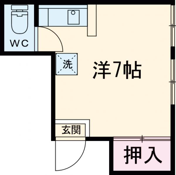アパルトの間取り