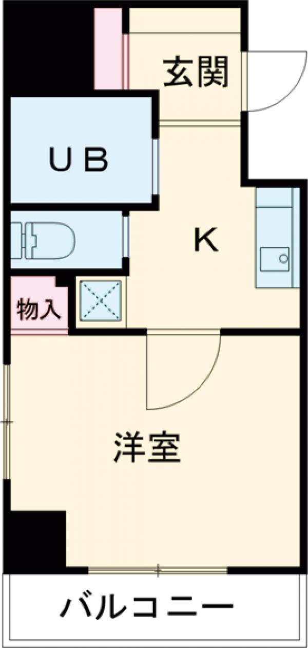 スカイコートヴァンテアン早稲田の間取り