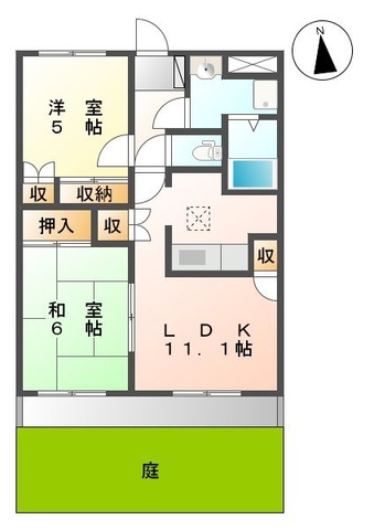リヴィエールの間取り