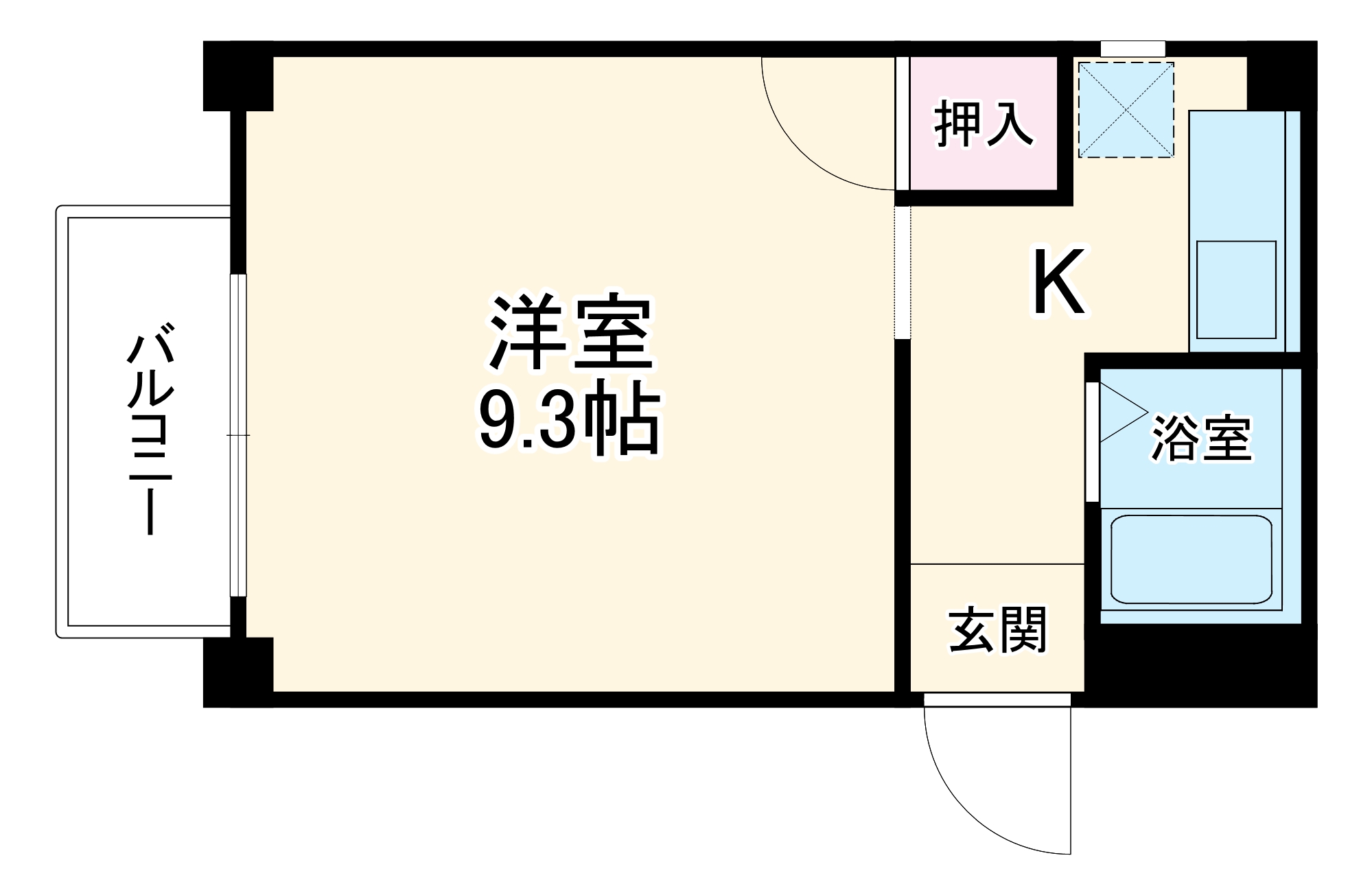 セントラルハイツ本山の間取り