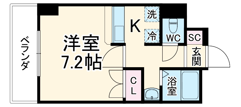 ソレイユ ド レストの間取り