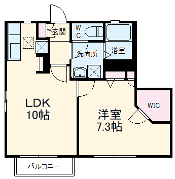 CASA TSUZUKIの間取り