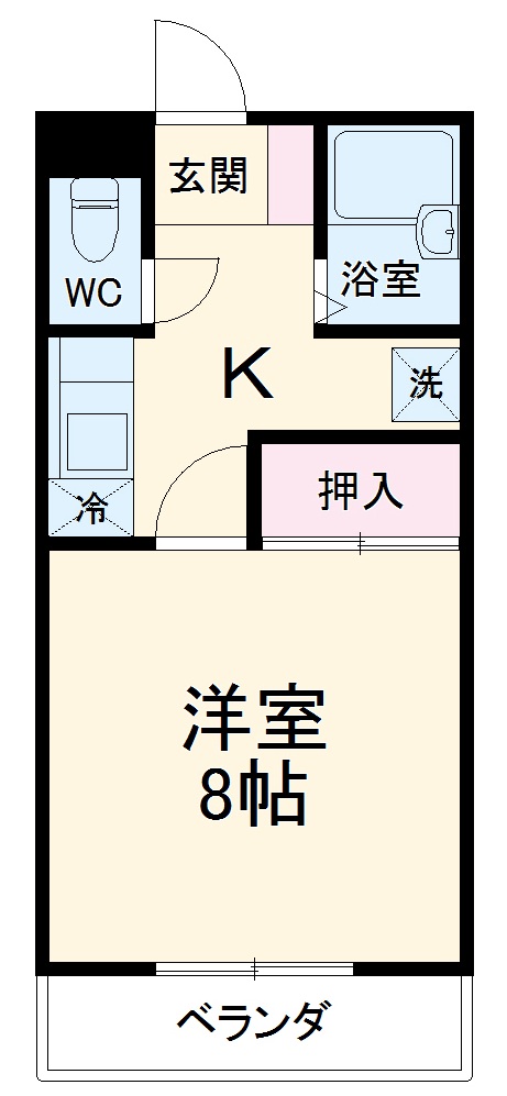 スカイパーク21の間取り