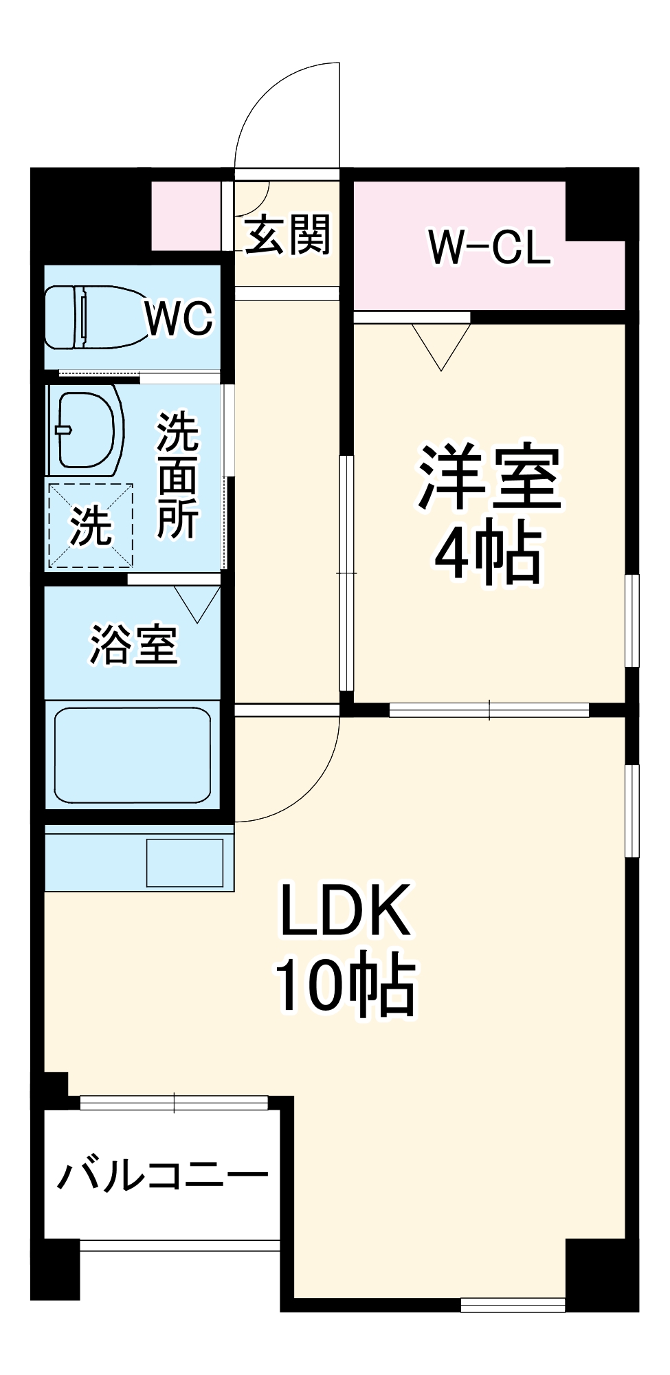 パークアベニュー東山の間取り