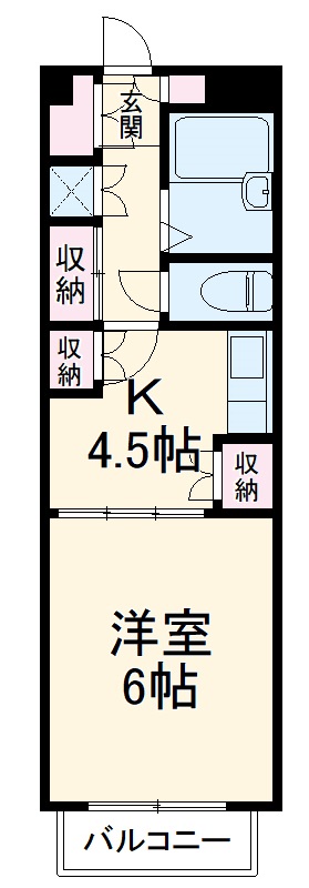 カーサ・ラ・フエンテの間取り