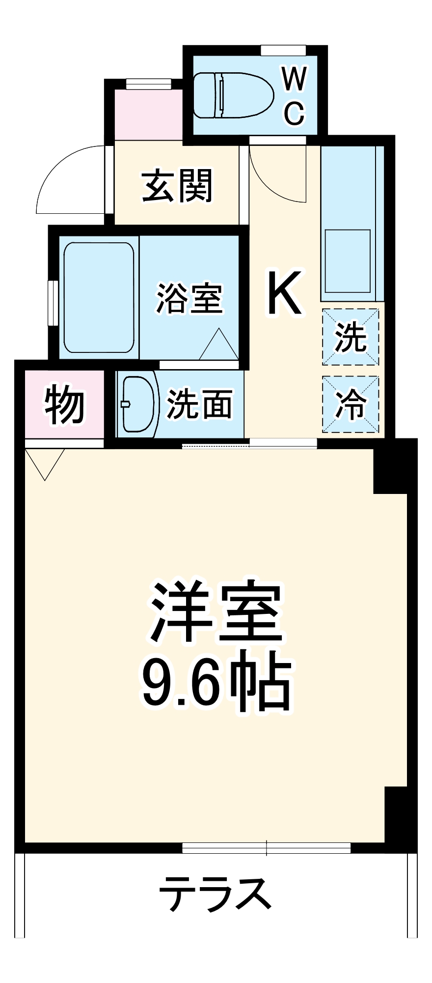 CSレジデンスの間取り