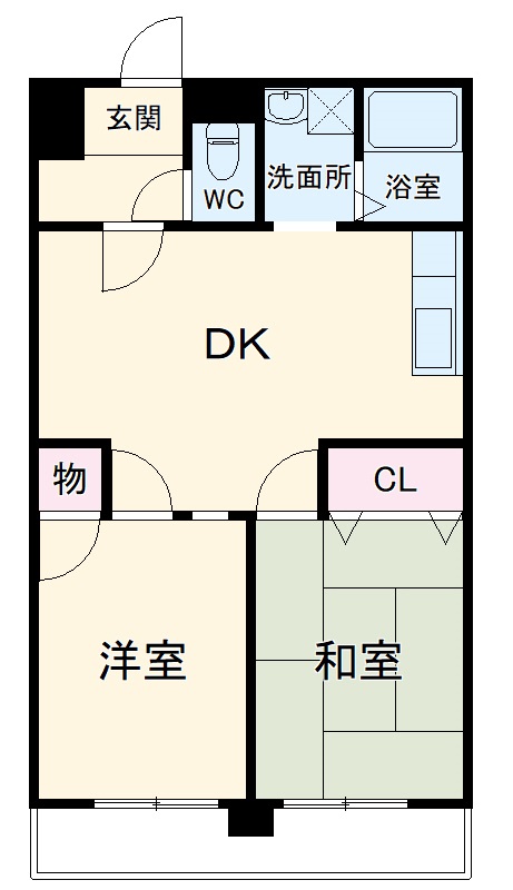 ジュネス青山の間取り