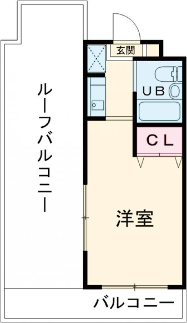 スカイコート高田馬場の間取り