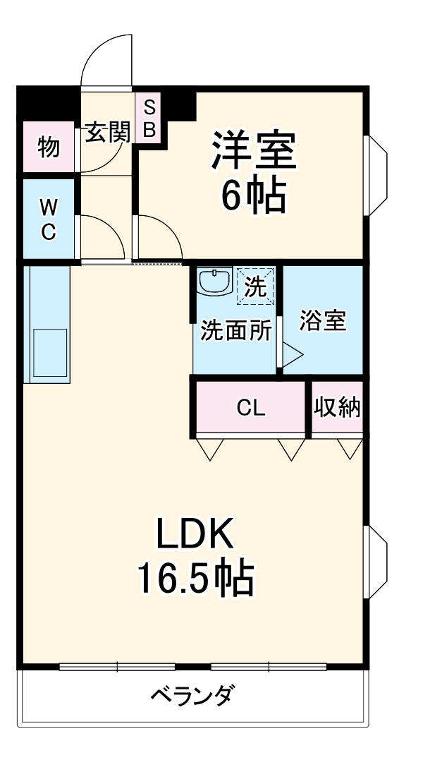 ジュネス青山の間取り
