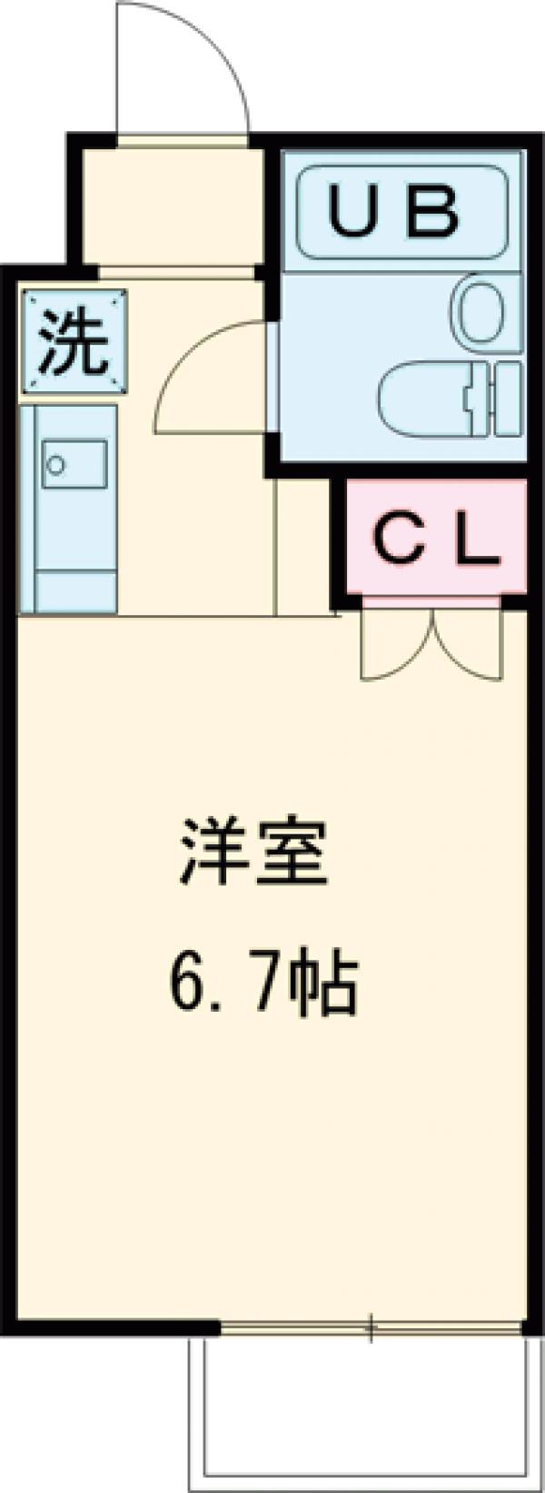 メゾン・ド・調布の間取り
