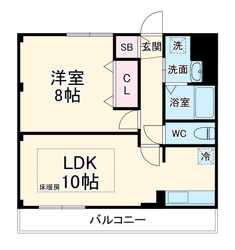 ロイヤルパレス市川の間取り