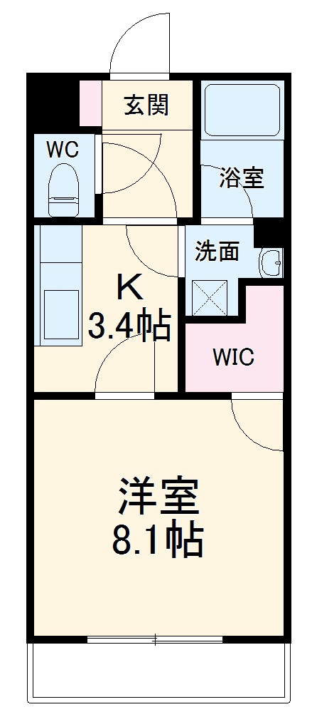 フォンテーヌの間取り