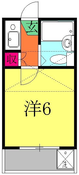 カーサ青砥の間取り