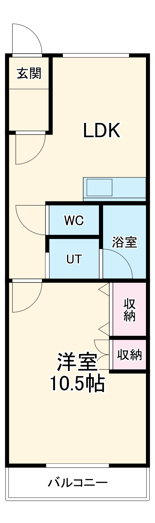 メゾン一社の間取り