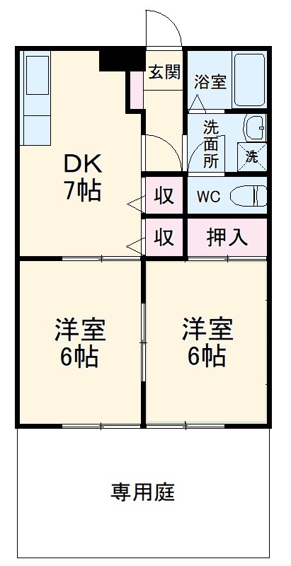 ソレジオの間取り