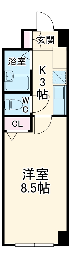 サンヒルズキフネの間取り