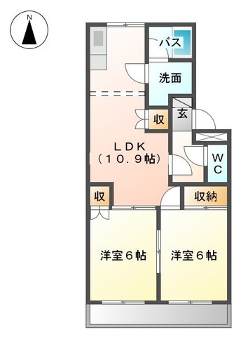 アンシャンテの間取り
