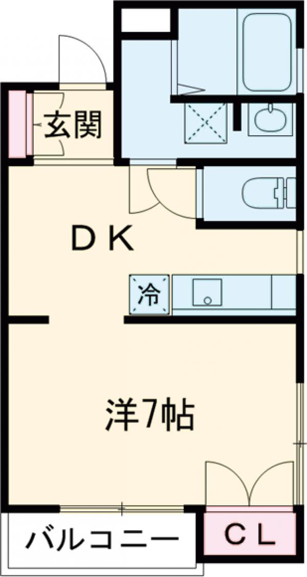 ハイム川原の間取り