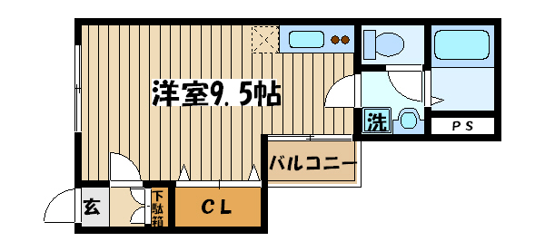 シモンズⅡの間取り