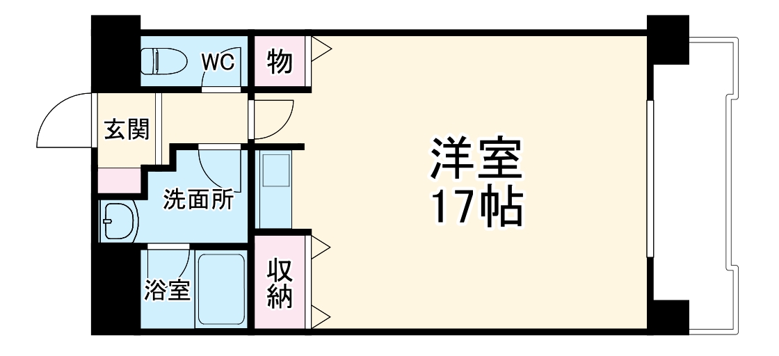 ピア葵の間取り