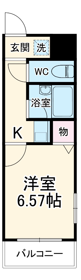 大宮西口プラザＢ棟の間取り
