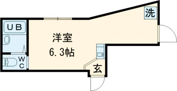 ピタアタ柴又の間取り