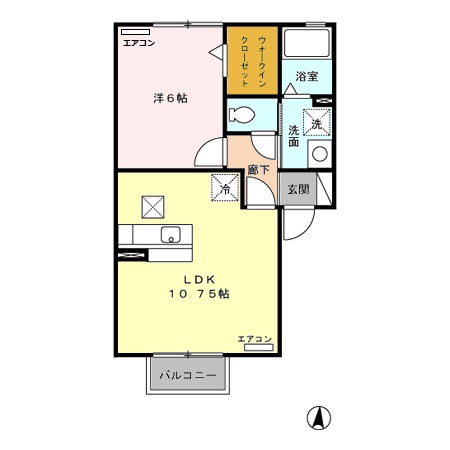 Tierra Courtの間取り