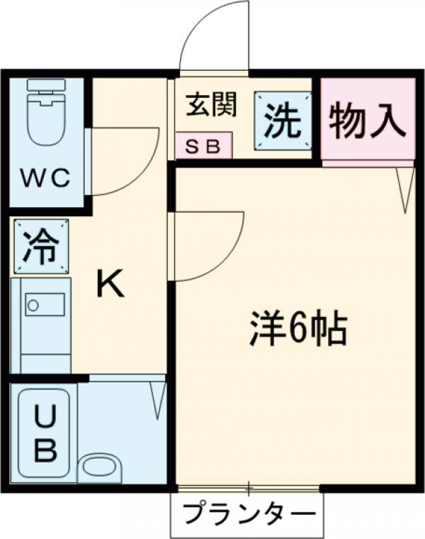 ソレジオの間取り