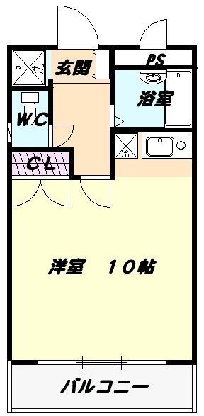 サンシャイン星ヶ丘の間取り