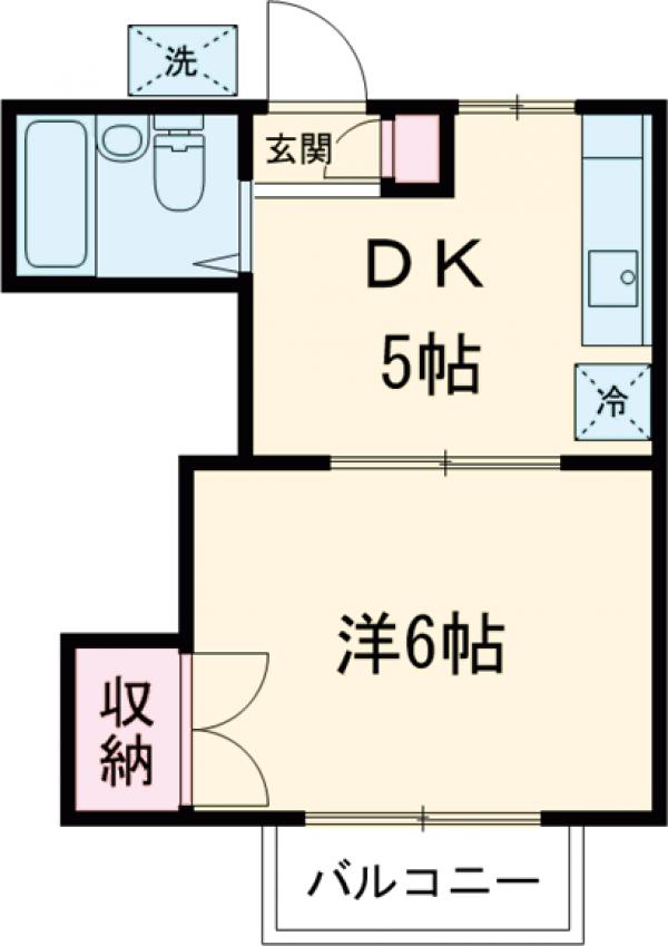 コスモ・ポーリの間取り