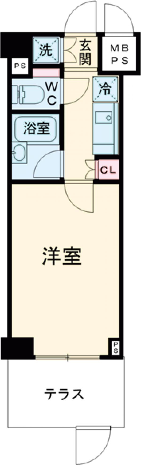 ルーブル南池袋の間取り