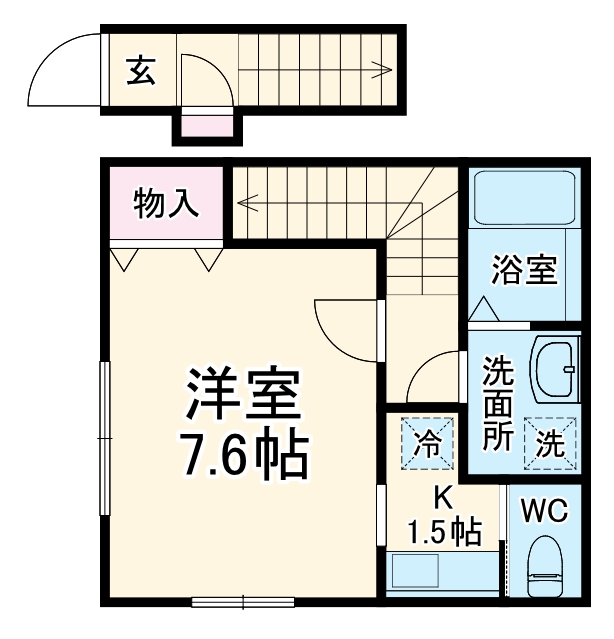 Apricot Houseの間取り