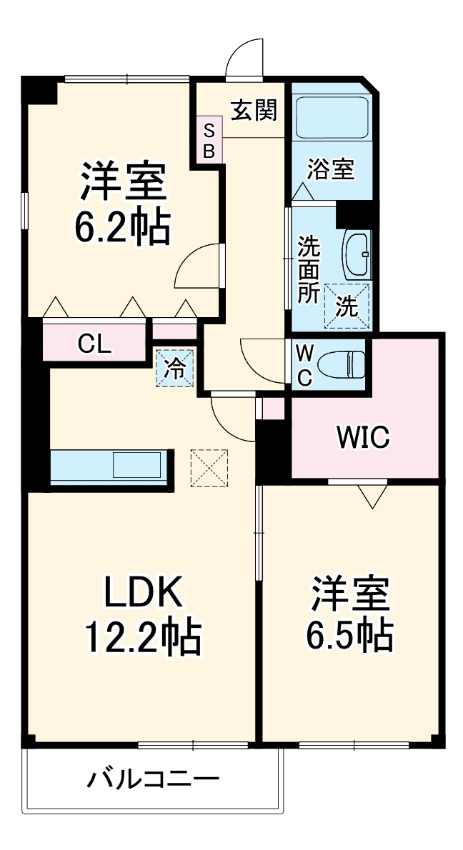 ルミエールの間取り