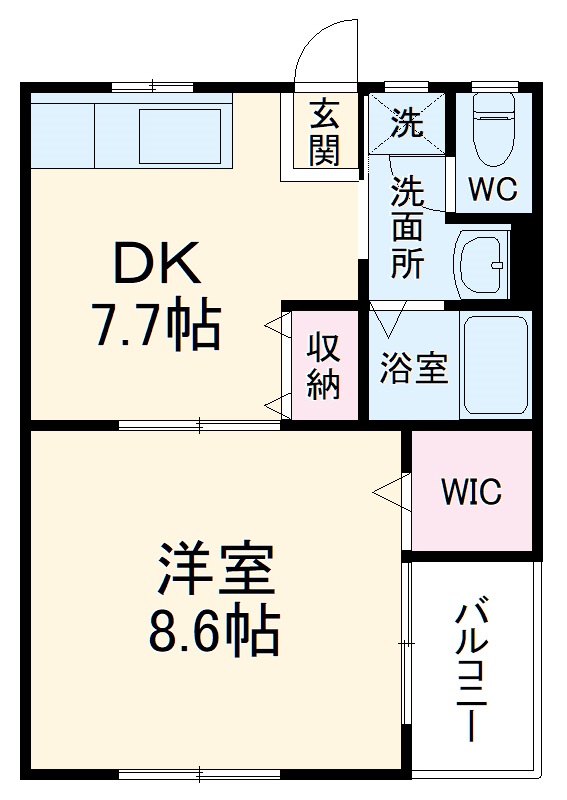 アールハウスⅢの間取り