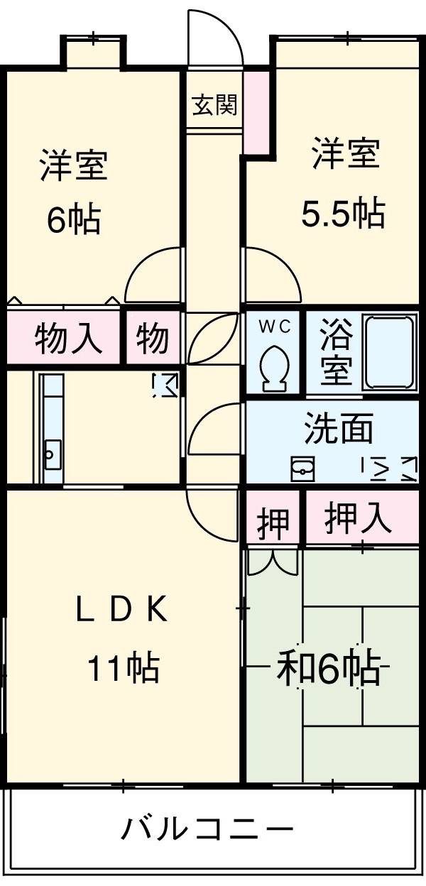 柏葉ビルの間取り