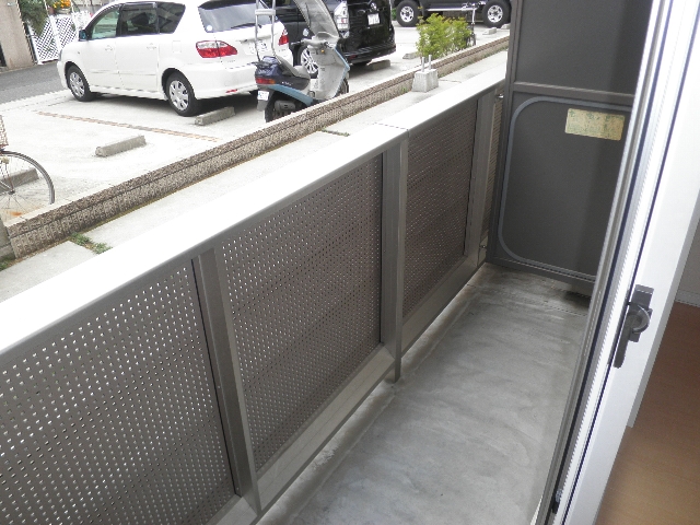 12/28 バルコニー