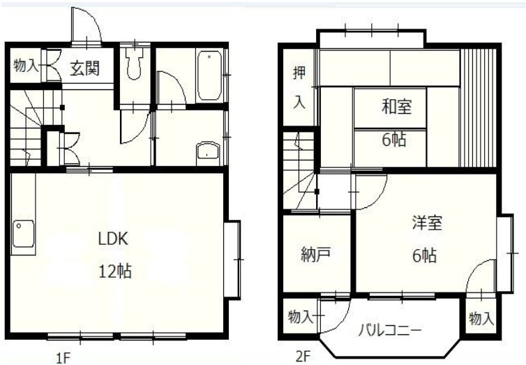 テラスハウス井口の間取り