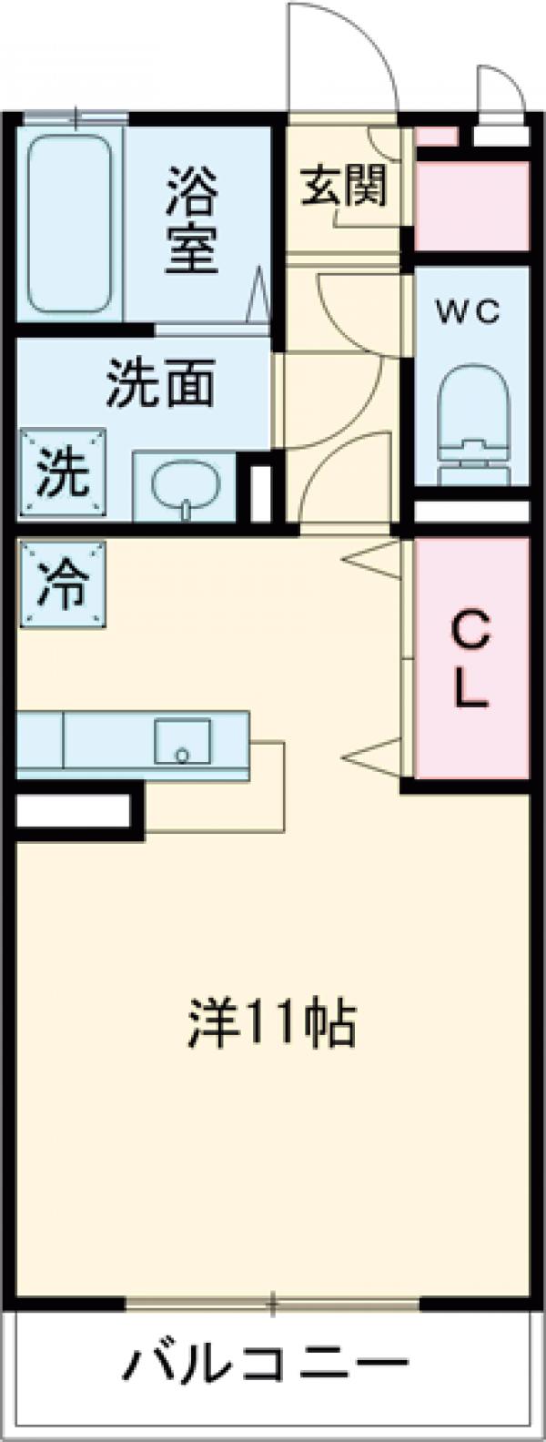 ルフランの間取り