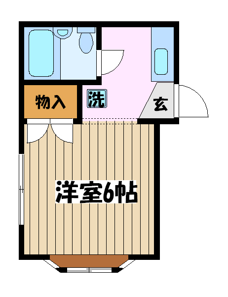 カトレアハウスの間取り