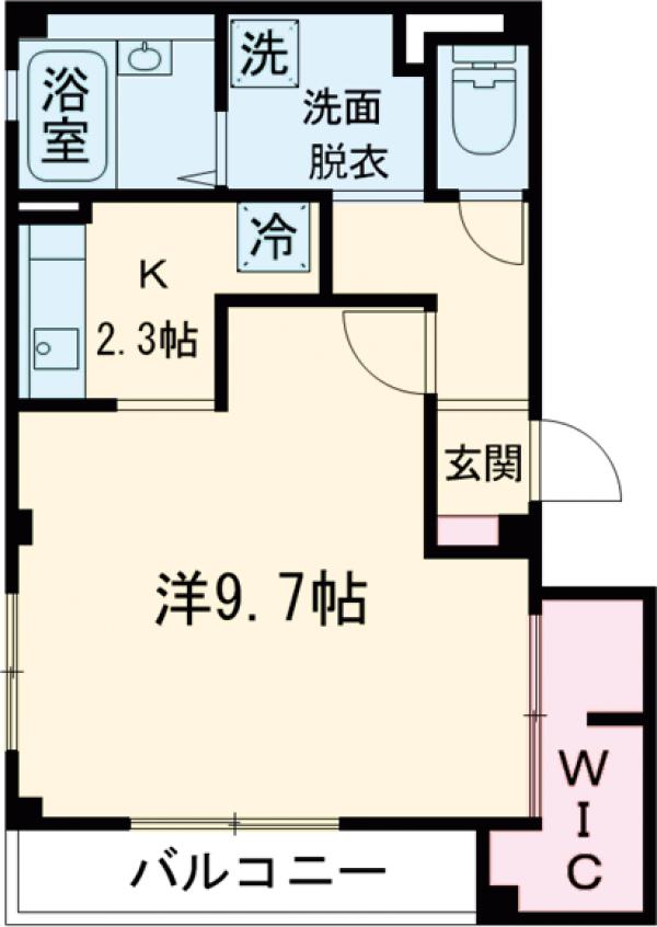 アバンウェル城北公園の間取り