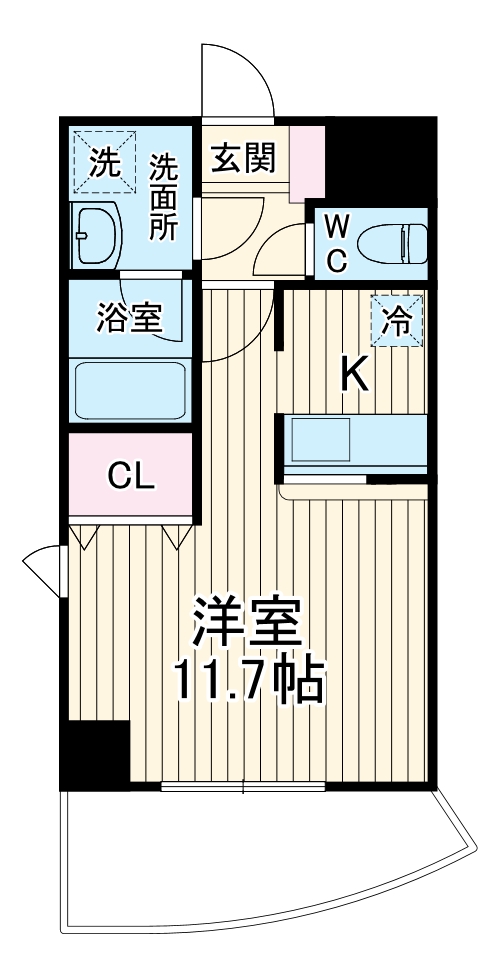 ベニシアの間取り