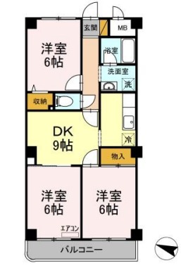 メゾン・ラークの間取り