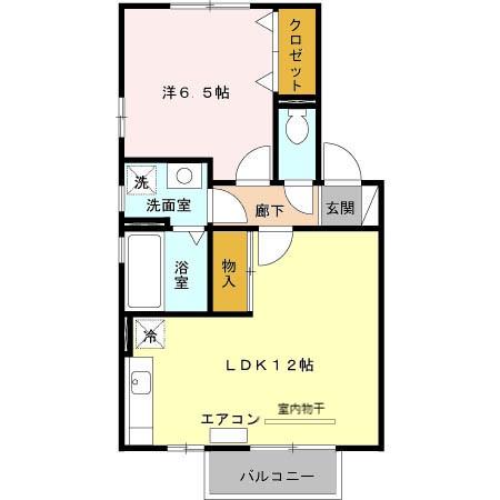 リヴェールメゾン・櫻 弐番館の間取り