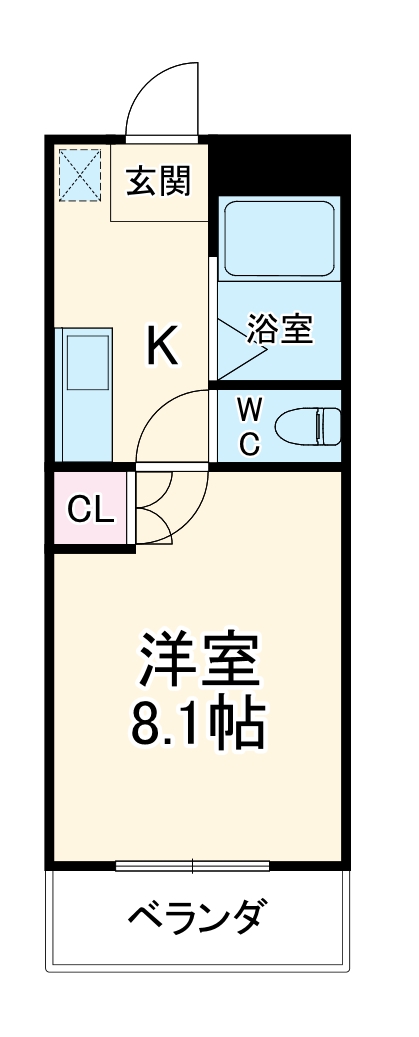 レジデンス名東の間取り