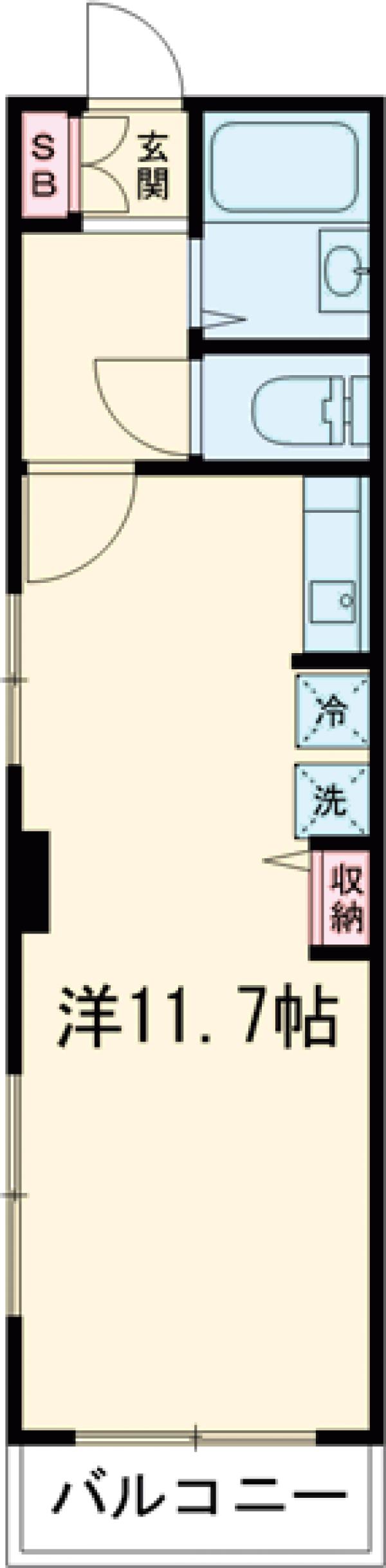 本田ビルの間取り