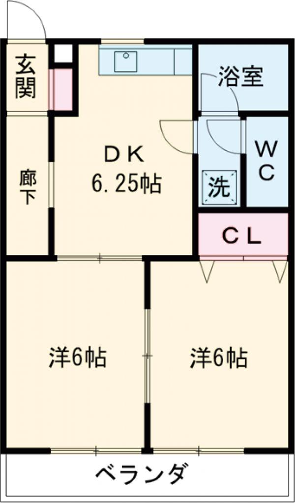 ベルフロールの間取り