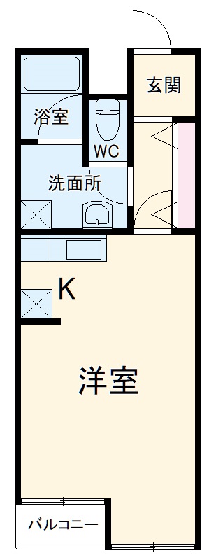 マンチェスターの間取り