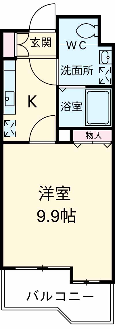 ブリッサ芦花公園の間取り